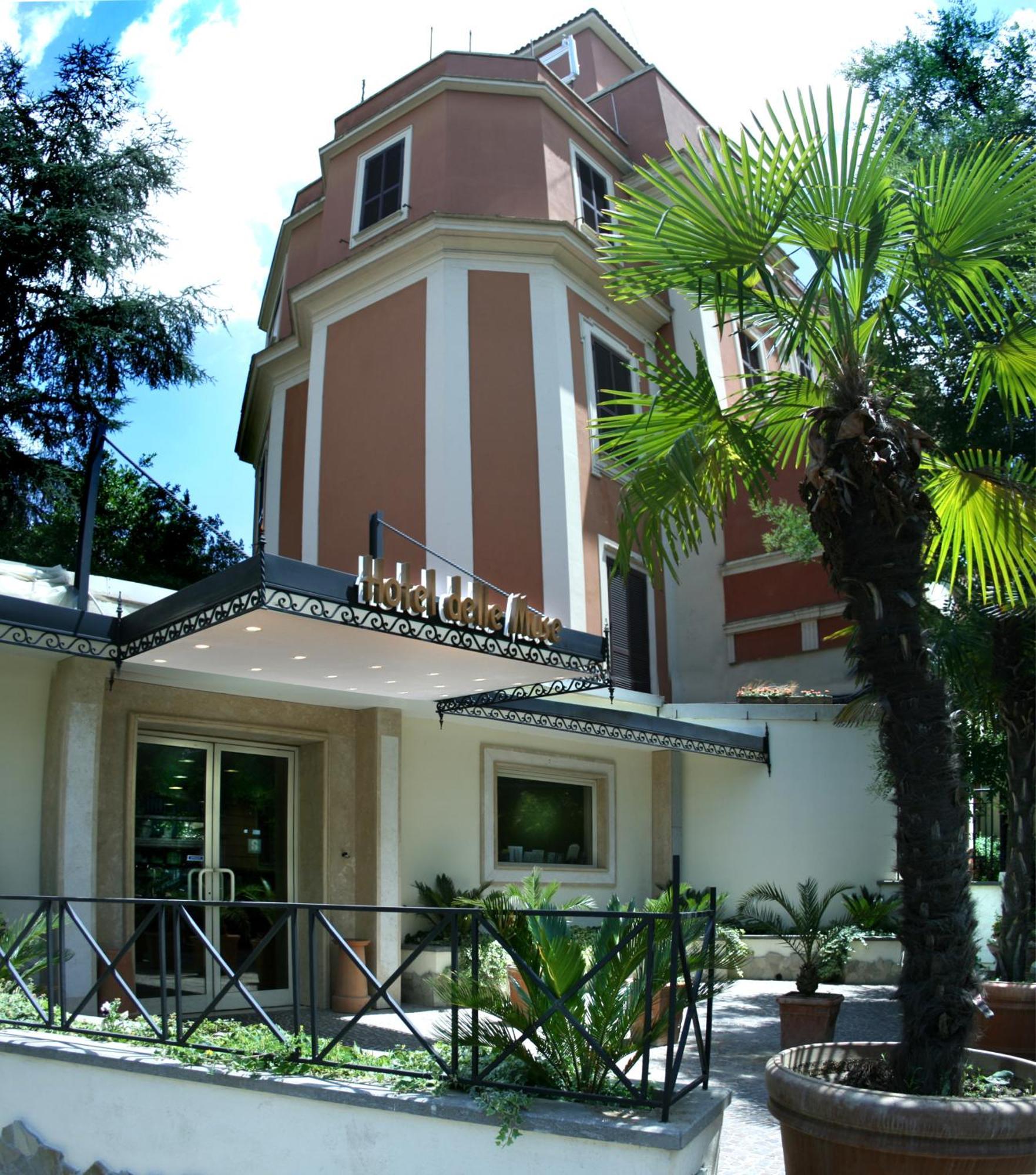 Hotel Delle Muse Рим Екстериор снимка